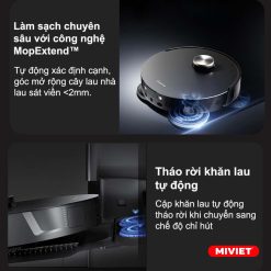 Robot Hút Bụi Lau Nhà Dreame L20 Ultra (Trắng/ Đen) Dreame L20 Ultra - Cong nghe Mop Extend