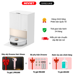 Robot Hút Bụi Lau Nhà Dreame L20 Ultra (Trắng/ Đen) Robot Hút Bụi Lau Nhà Dreame L20 Ultra (Trắng/ Đen)