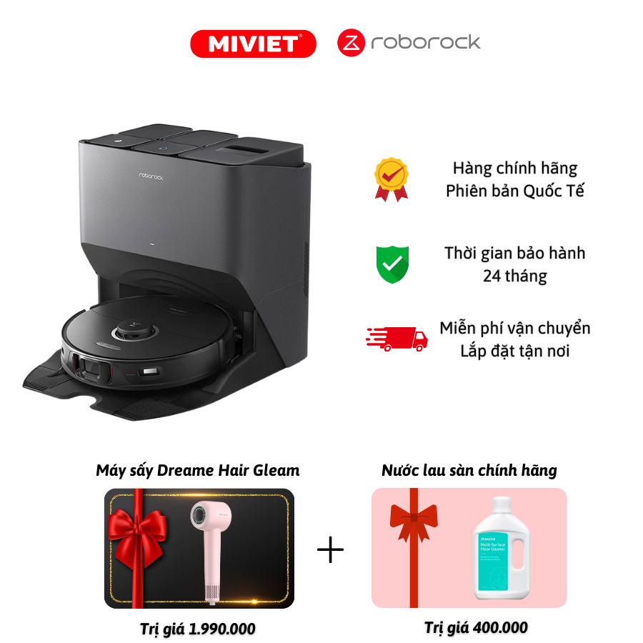 Robot hút bụi lau nhà Roborock S8 Pro Ultra Robot hút bụi lau nhà Roborock S8 Pro Ultra - Ảnh 2