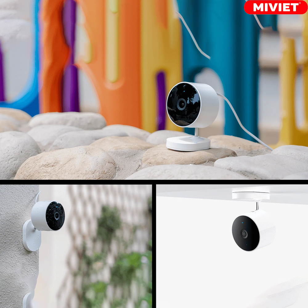 Camera Xiaomi ngoài trời Aw200 Thiết kế nhỏ gọn, lắp đặt linh hoạt