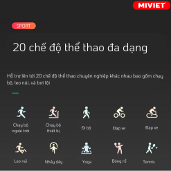 Đồng Hồ Thông Minh Mibro A1 - BH 12 Tháng - Chính Hãng - Full VAT 20 chế độ thể thao đa dạng