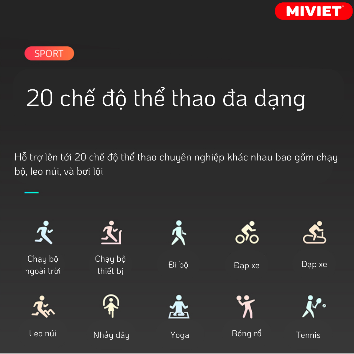 Đồng Hồ Thông Minh Mibro A1 - BH 12 Tháng - Chính Hãng - Full VAT 20 chế độ thể thao đa dạng