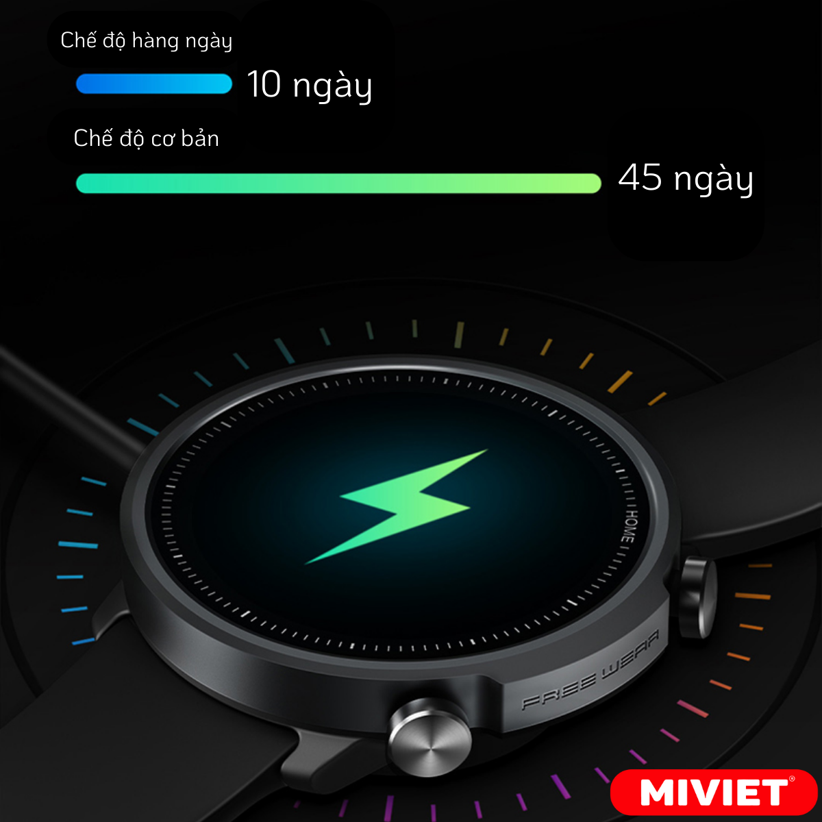 Đồng Hồ Thông Minh Mibro A1 - BH 12 Tháng - Chính Hãng - Full VAT Dung lượng pin khủng, sử dụng liên tục