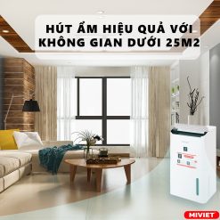 Hút ẩm hiệu quả với không gian lớn