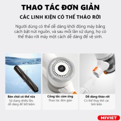 Tháo rời dễ dàng, các linh kiện có thể tháo rời và vệ sinh