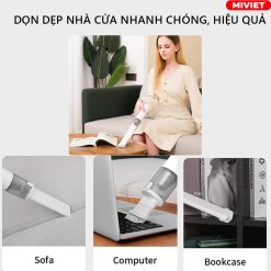 Máy Hút Bụi Cầm Tay Mini Lydsto H1 - Bản Quốc Tế - BH 12 Tháng Thiết kế nhỏ gọn phù hợp với mọi thành viên trong gia đình