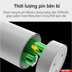 Máy Hút Bụi Cầm Tay Mini Lydsto H1 - Bản Quốc Tế - BH 12 Tháng Sử dụng cổng sạc TYPE-C tiện dụng và nhanh chóng.