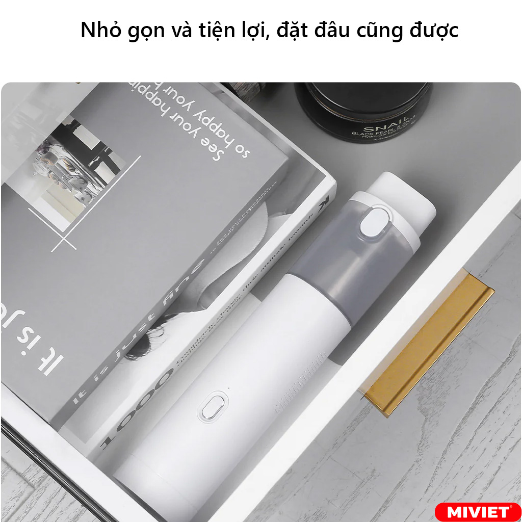 Máy Hút Bụi Cầm Tay Mini Lydsto H1 - Bản Quốc Tế - BH 12 Tháng Với thiết kế nhỏ gọn, dễ dàng xếp gọn
