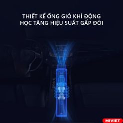 Máy Hút Bụi Cầm Tay Mini Lydsto H1 - Bản Quốc Tế - BH 12 Tháng Thiết kế ống gió khí động lực học, tăng hiệu suất lên 2 lần
