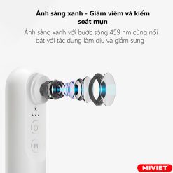 Máy hút mụn đầu đen inFace CF-05E Ánh sáng xanh - Giảm viêm và kiểm soát mụn