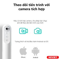 Máy hút mụn đầu đen inFace CF-05E Sản phẩm kết nối không dây với điện thoại thông minh hoặc máy tính bảng