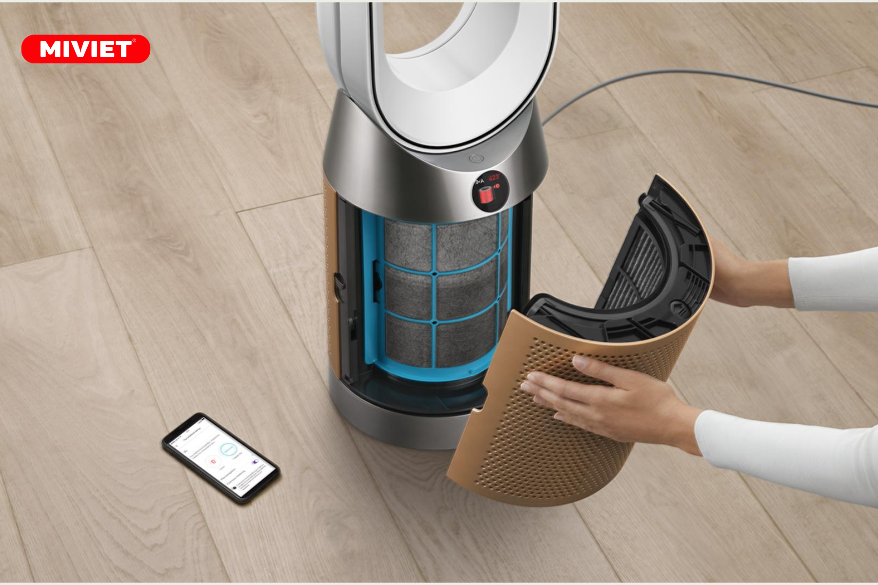 Máy Lọc Không Khí Dyson Purifier Cool Formaldehyde TP09 - Bản Quốc Tế - BH 24 Tháng Dễ dàng chăm sóc bộ lọc