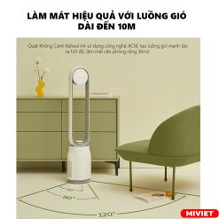 Khả năng làm mát rộng giúp tỏa gió khắp căn nhà