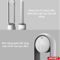 Thiết kế tiện lợi, dễ vệ sinh với chất liệu nhựa ABS cao cấp