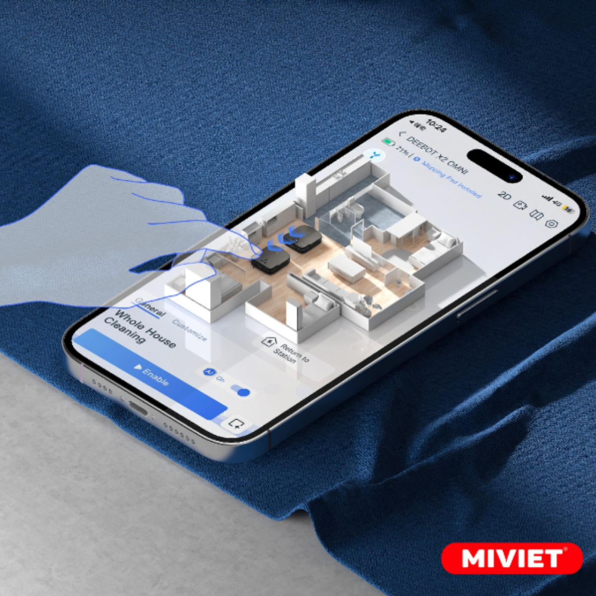 Hệ thống cảm biến nhạy và tránh vật cản hoàn hảo