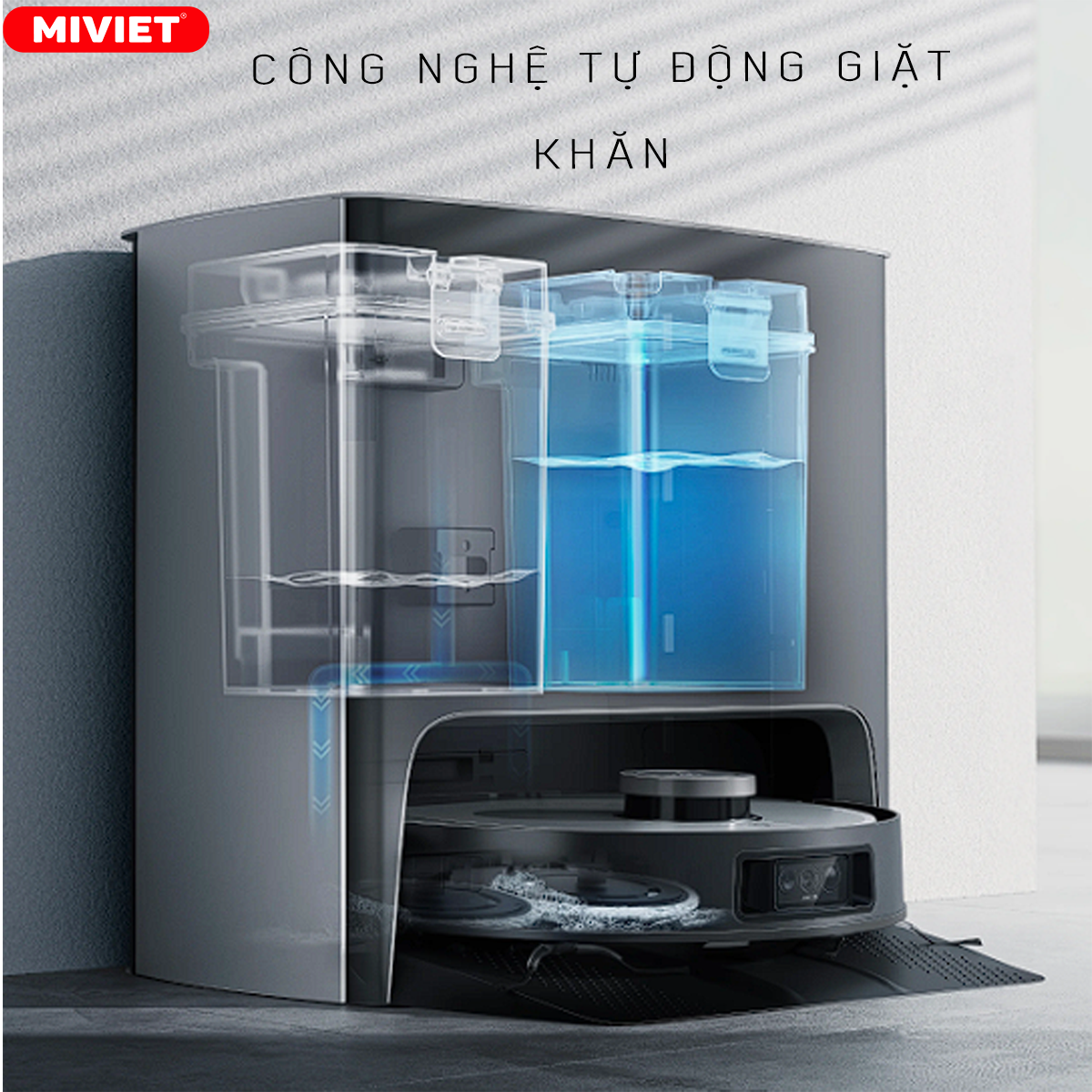 Công nghệ tự động giặt khăn