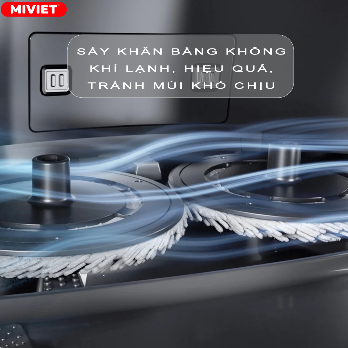 Sấy khăn bằng không khí lạnh