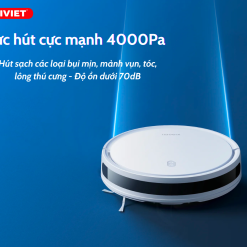 Lực hút cực mạnh 4000Pa