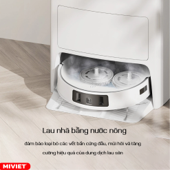 Lau nhà bằng nước nóng