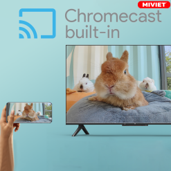 Chromecast Bult-in, kết nối với chiếc smarthpone của bạn