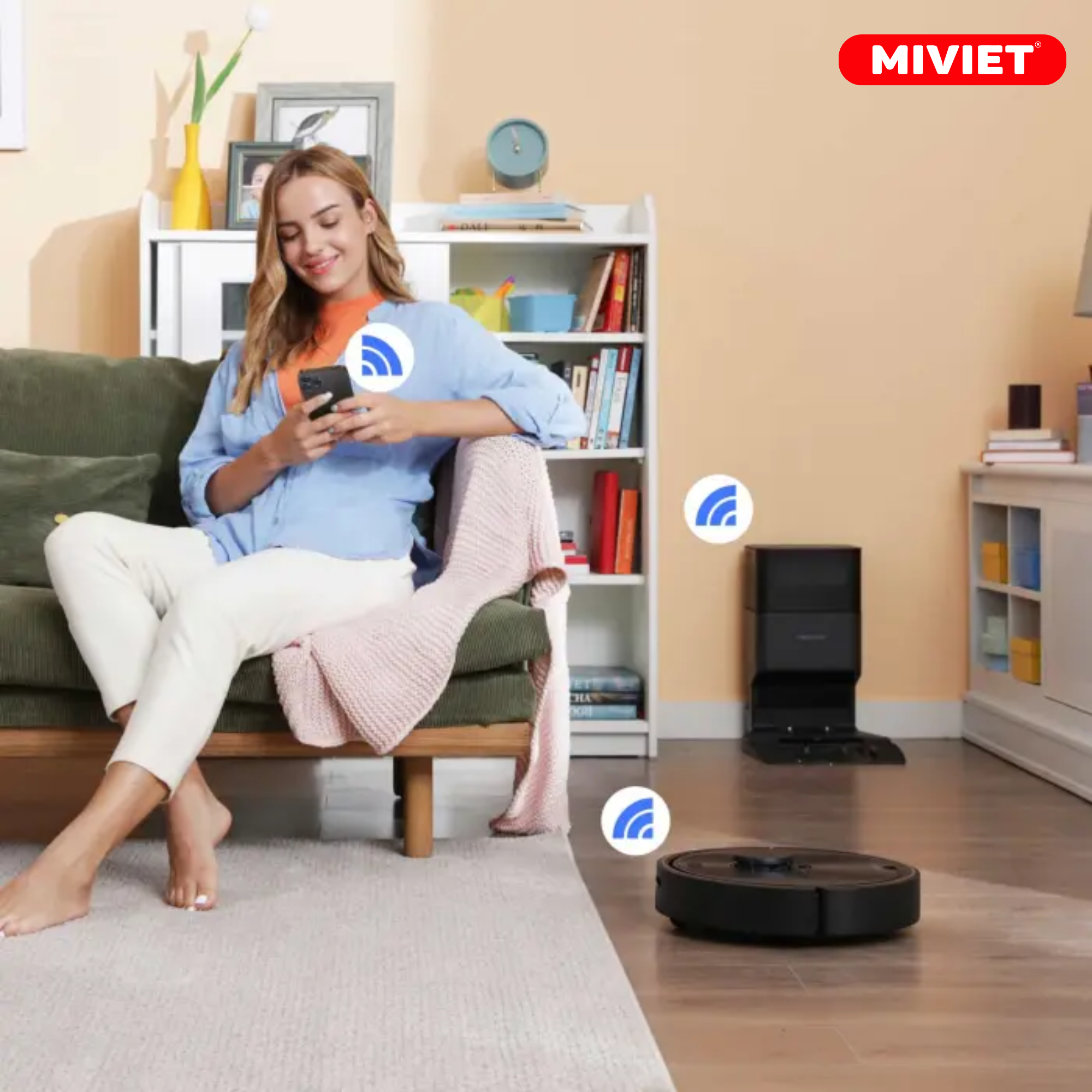 Điêu khiển dễ dang qua App