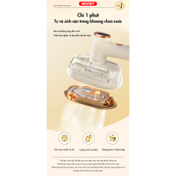 Bàn ủi hơi nước cầm tay đa năng Bear GTJ-A12Z2 - Hàng chính hãng - Tiếng Anh/Việt - BH 18 tháng - Full VAT