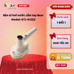 Alternative view of Bàn ủi hơi nước cầm tay đa năng Bear GTJ-A12Z2 - Hàng chính hãng - Tiếng Anh/Việt - BH 18 tháng - Full VAT