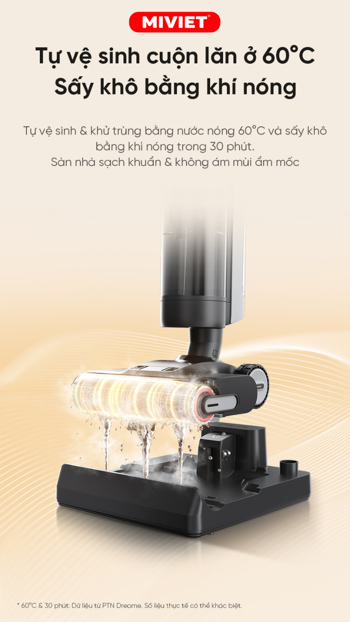 Máy hút bụi lau nhà không dây - Khô và ướt Dreame H13 Pro - Chính hãng