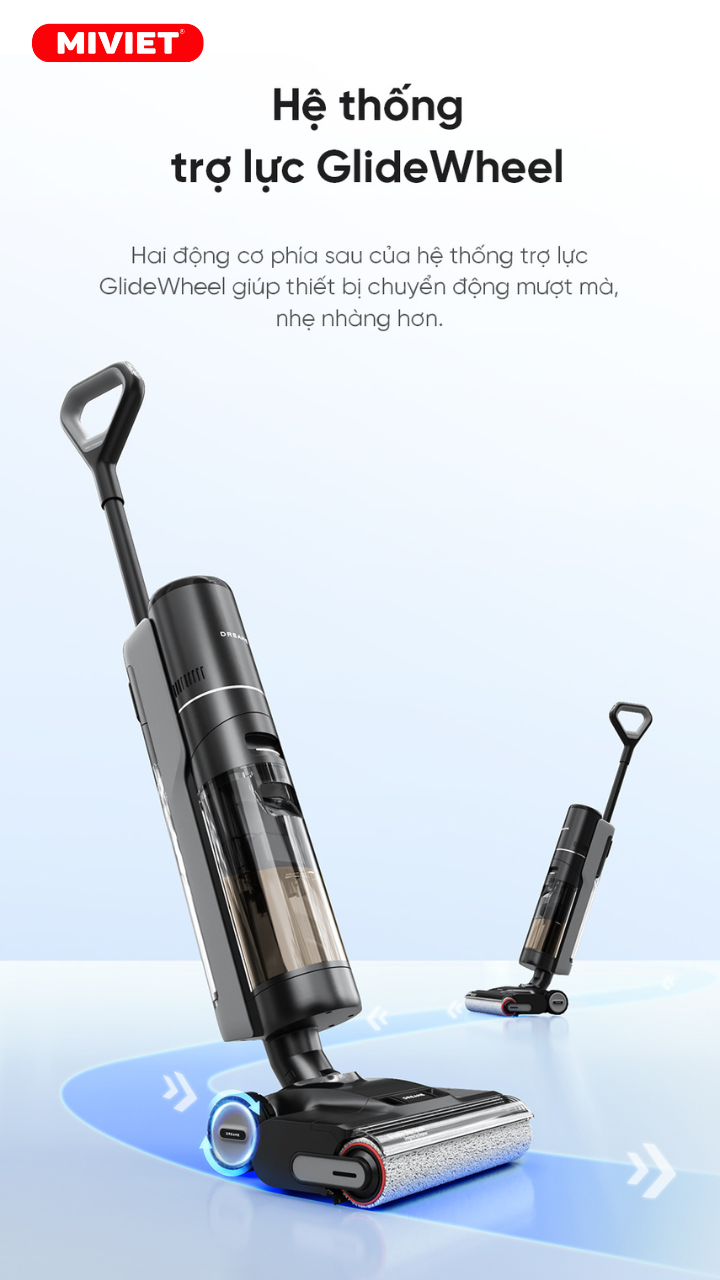 Máy hút bụi lau nhà không dây - Khô và ướt Dreame H13 Pro - Chính hãng