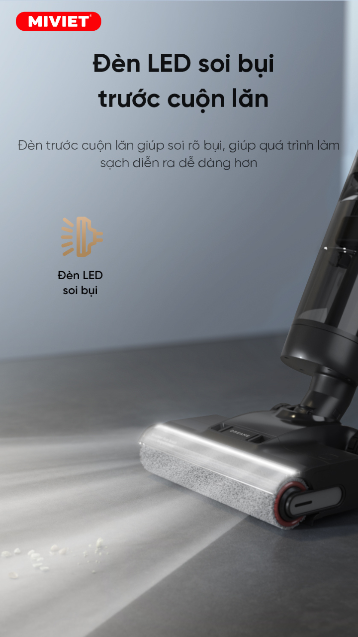 Máy hút bụi lau nhà không dây - Khô và ướt Dreame H13 Pro - Chính hãng