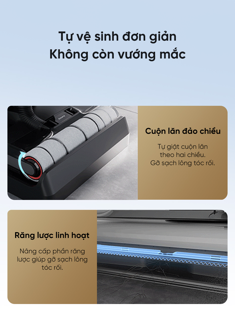Máy hút bụi lau nhà không dây - Khô và ướt Dreame H13 Pro - Chính hãng