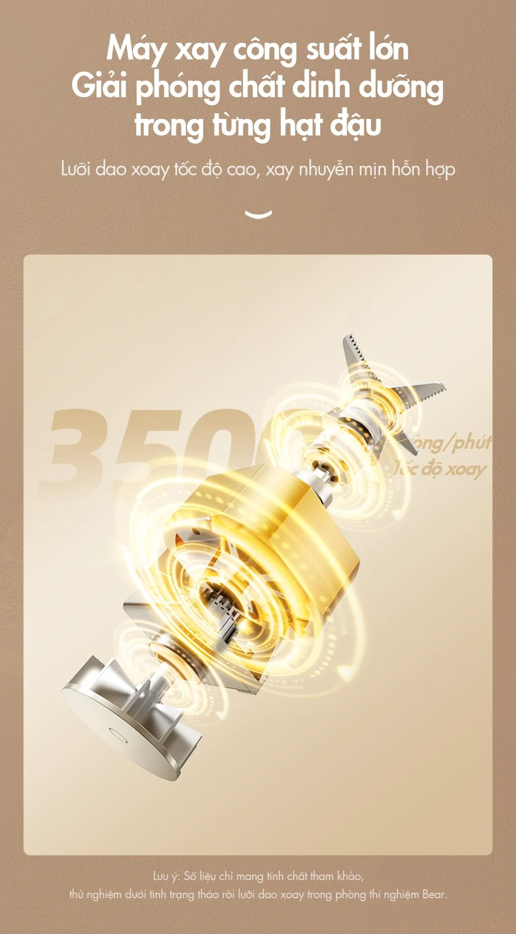 Máy làm sữa hạt đa năng Bear PBJ-D10T1 (Dung tích 1,75 lít) - Hàng chính hãng - Tiếng Anh/Việt - BH 18 tháng - Full VAT