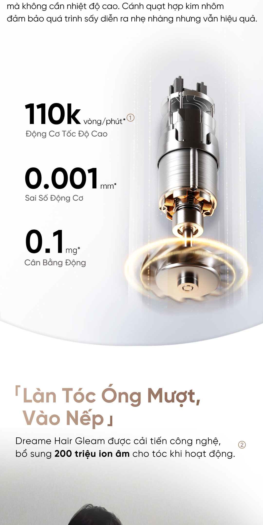 Máy sấy tóc Dreame Hair Gleam