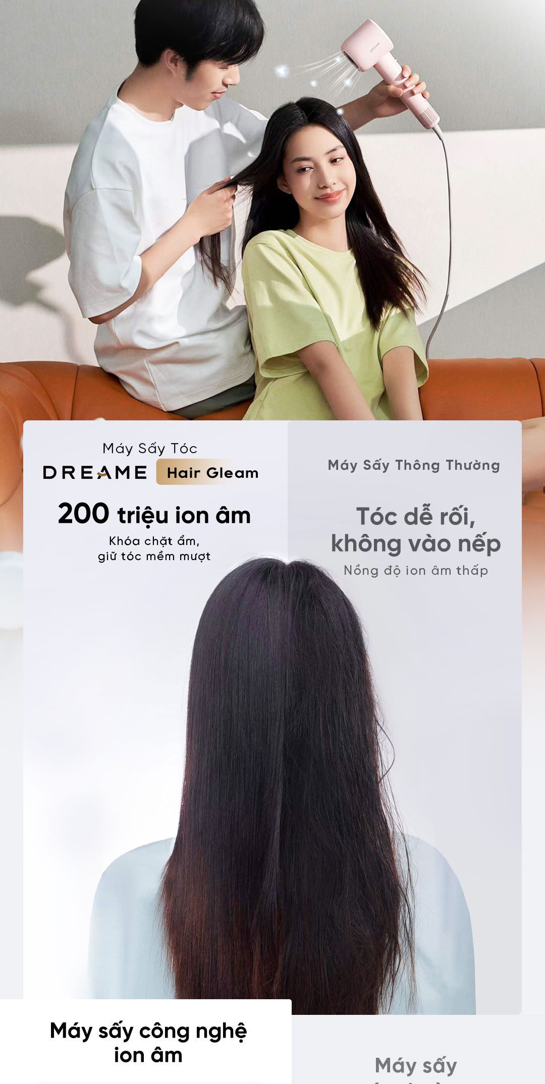 Máy sấy tóc Dreame Hair Gleam