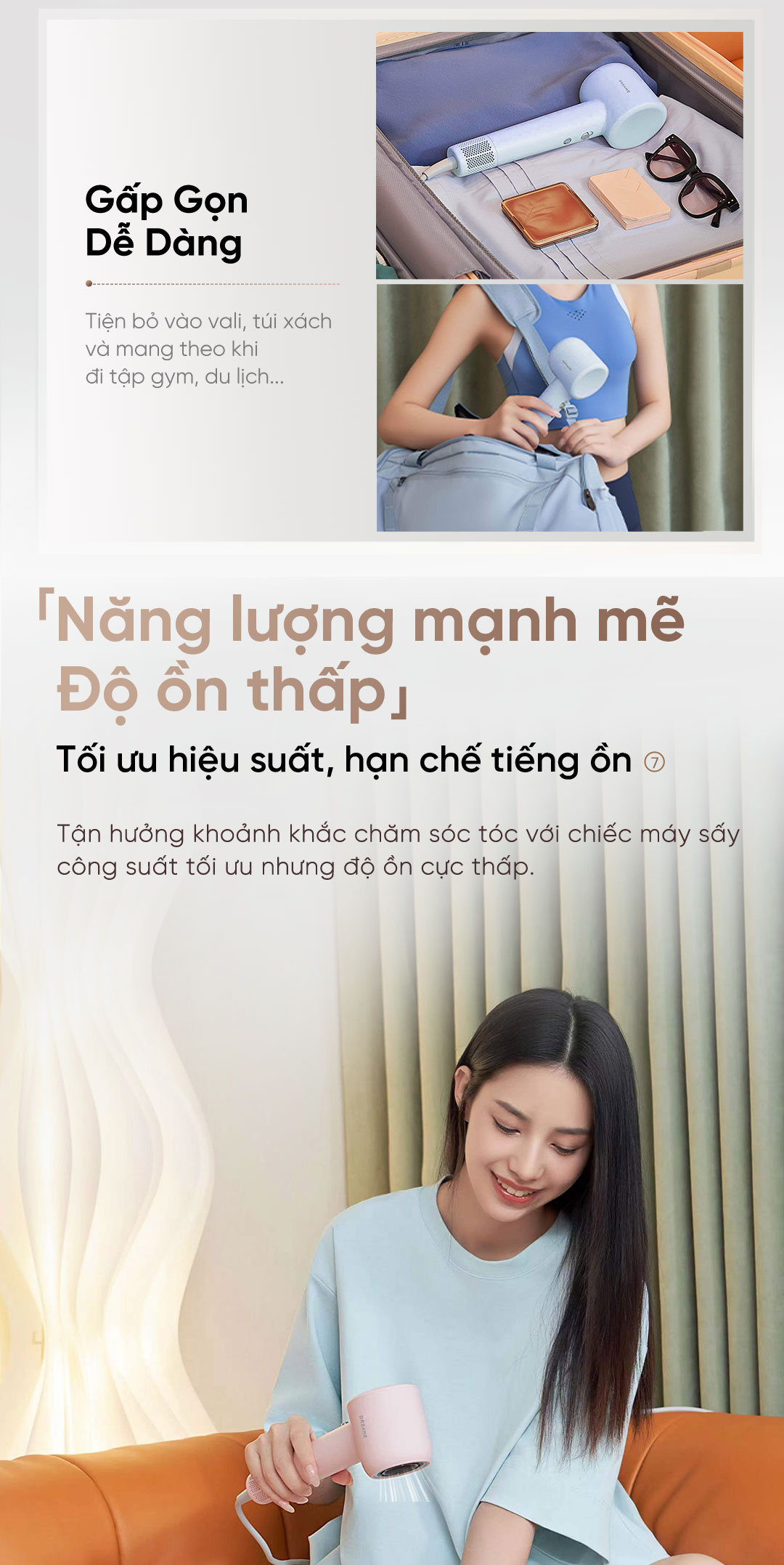 Máy sấy tóc Dreame Hair Gleam