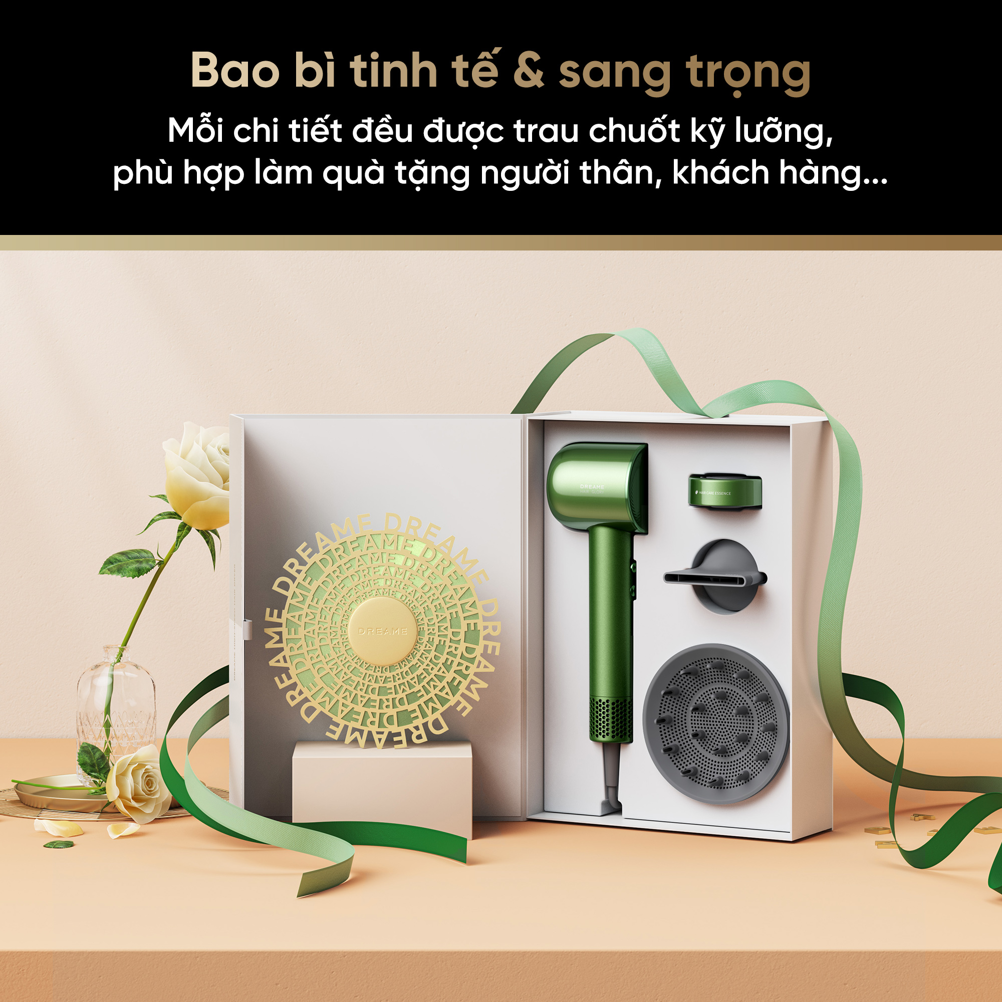 Máy sấy tóc tốc độ cao Dreame Hair Glory Master - Chính Hãng - New 2024 Máy sấy tóc tốc độ cao Dreame Hair Glory Master - Chính Hãng - New 2024 - Ảnh 5