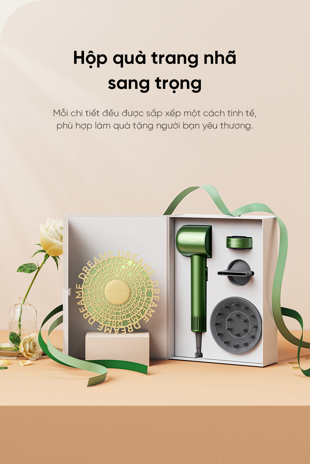 Máy sấy tóc tốc độ cao Dreame Hair Glory Master - Chính Hãng - New 2024 Máy sấy tóc tốc độ cao Dreame Hair Glory Master - Chính Hãng - New 2024