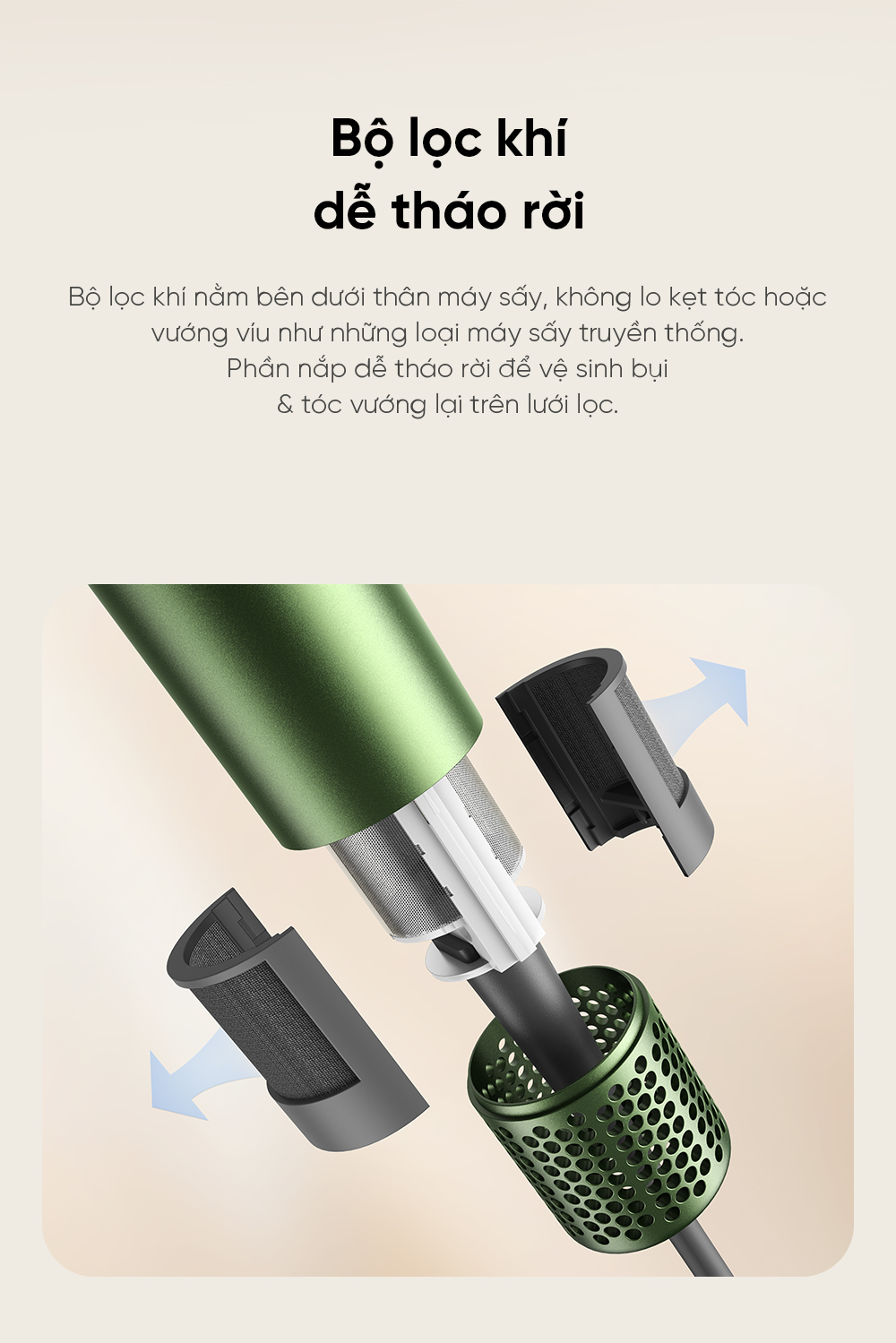 Máy sấy tóc tốc độ cao Dreame Hair Glory Master - Chính Hãng - New 2024 Máy sấy tóc tốc độ cao Dreame Hair Glory Master - Chính Hãng - New 2024