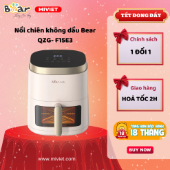 Alternative view of Nồi chiên không dầu Bear QZG-F15E3 - Dung tích 5L - Hàng chính hãng - Tiếng Anh/Việt - BH 18 tháng - Full VAT