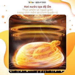 Nồi chiên không dầu Bear QZG-F15G1 - Hàng chính hãng - Tiếng Anh/Việt - BH 18 tháng - Full VAT