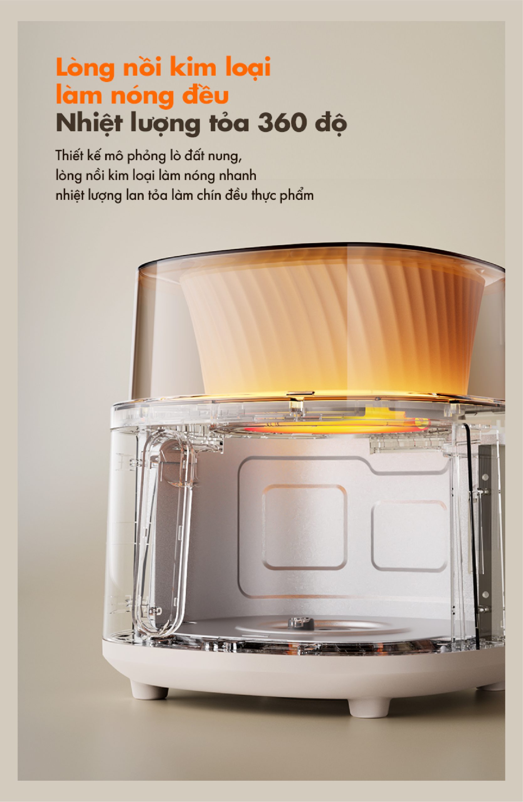 Nồi chiên không dầu Bear QZG-F15G1 - Hàng chính hãng - Tiếng Anh/Việt - BH 18 tháng - Full VAT