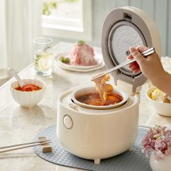 Nồi cơm điện mini Bear DFB-C16K1 (1,6 lít) - Hàng chính hãng - Tiếng Anh/Việt - BH 18 tháng - Full VAT