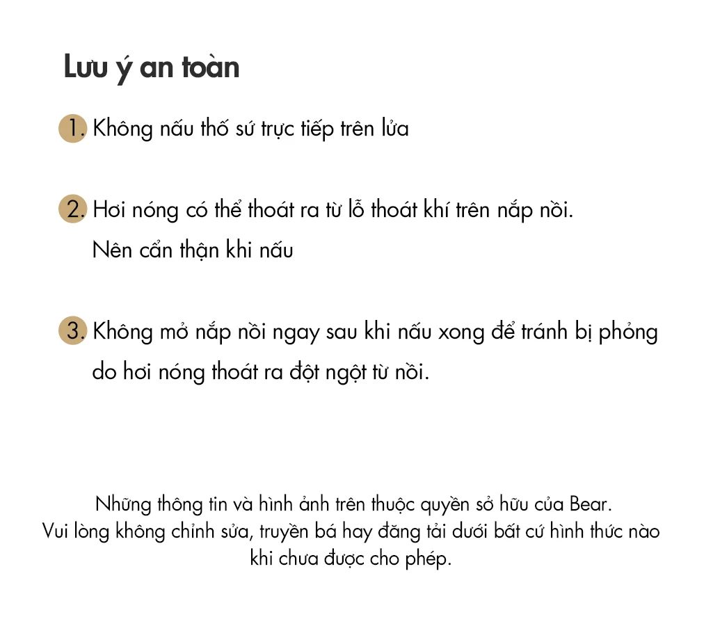 Nồi nấu chậm đa năng Bear DDZ-B25Q3 - Hàng chính hãng - Tiếng Anh/Việt - BH 18 tháng - Full Vat