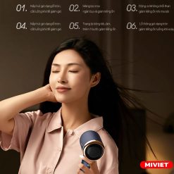 máy sấy tóc tạo ion Deerma CF50W