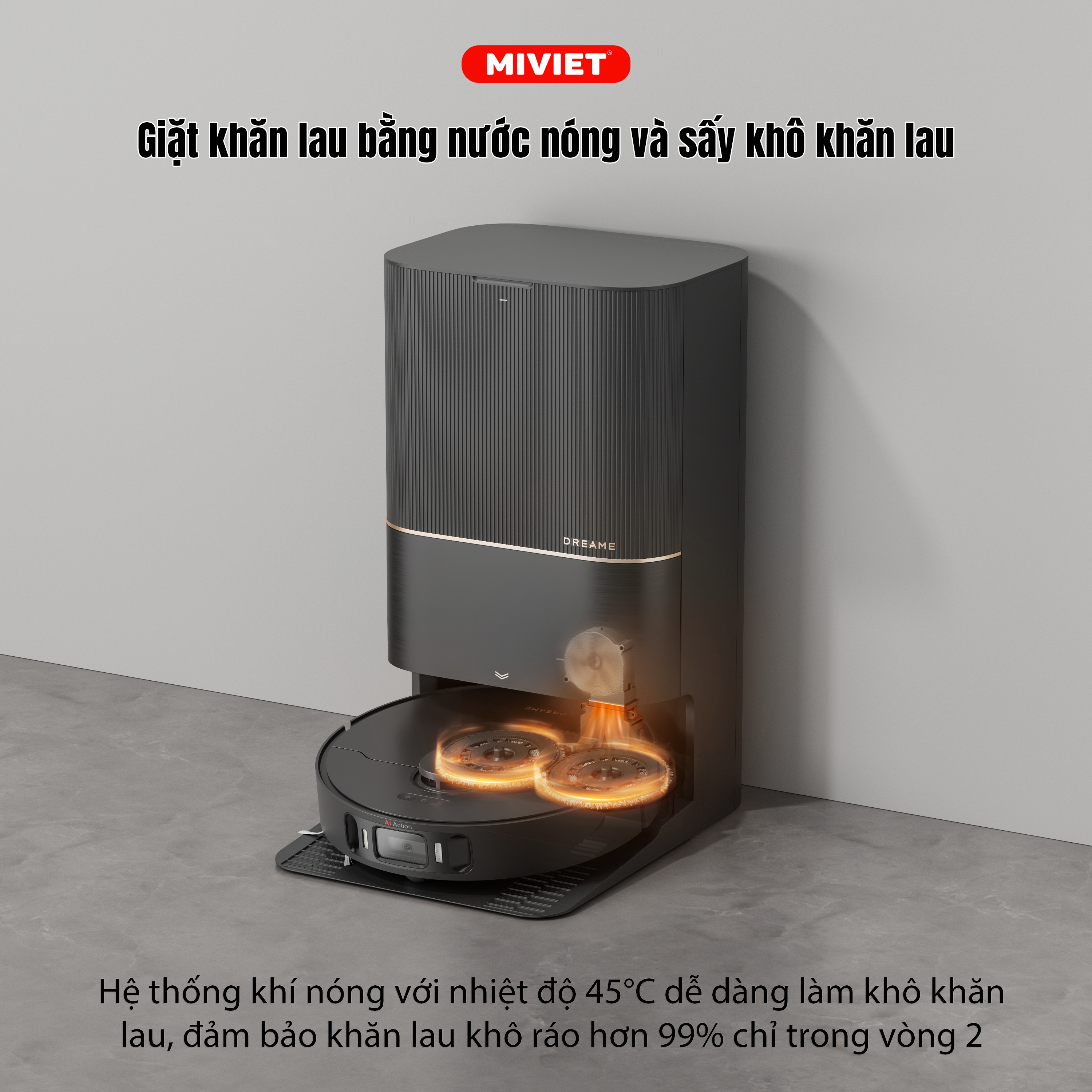 Robot hút bụi lau nhà Dreame X30 Ultra - Bản Quốc Tế - Chính Hãng Robot hút bụi lau nhà Dreame X30 Ultra - Bản Quốc Tế - Chính Hãng