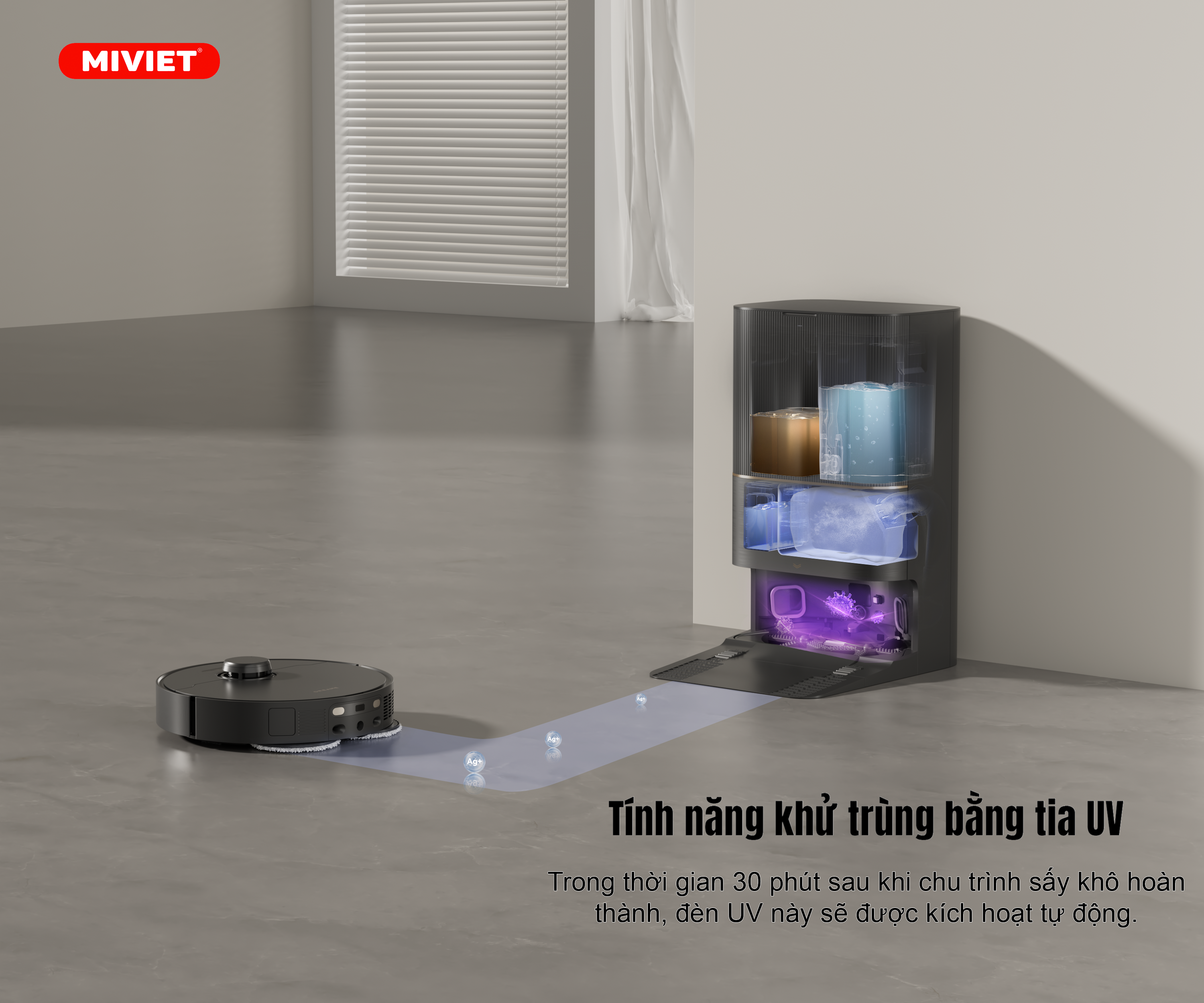 Robot hút bụi lau nhà Dreame X30 Ultra - Bản Quốc Tế - Chính Hãng Robot hút bụi lau nhà Dreame X30 Ultra - Bản Quốc Tế - Chính Hãng