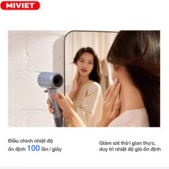 Điều chỉnh nhiệt liên tục giúp giảm hư tổn tóc khi sử dụng máy sấy