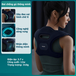 Đai mát xa lưng PHILIPS PPM4361