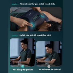 Đai mát xa lưng PHILIPS PPM4361 2 chế độ massage