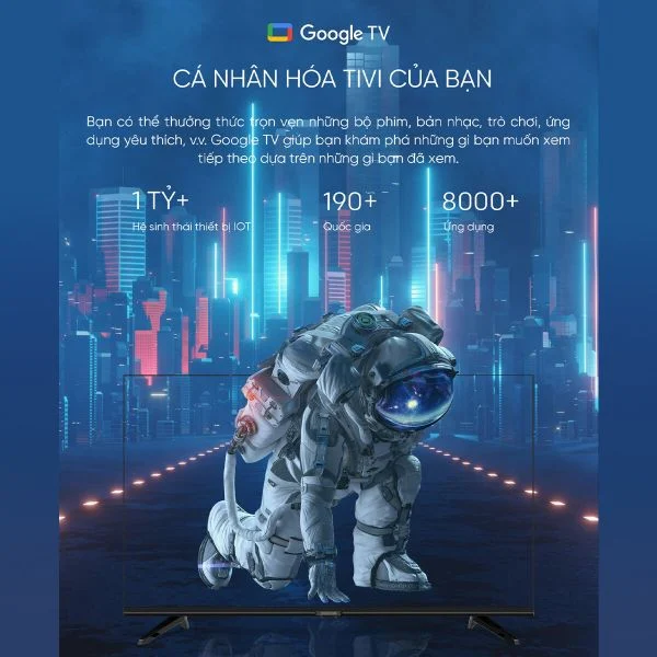 Google Tivi Coocaa 32Z72 HD 32 inch - Quốc Tế - BH chính hãng 12 tháng